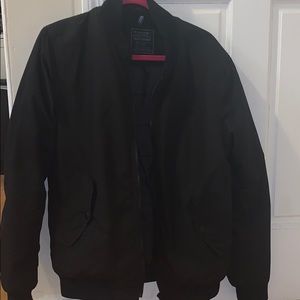 Heavy Black Bomber Medium H&M